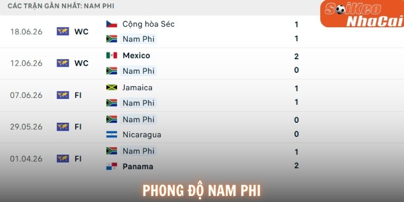 Phong độ Nam Phi