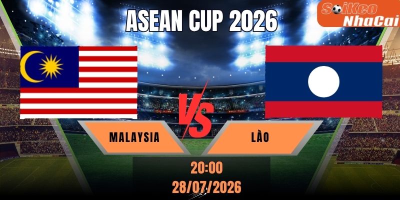 Soi kèo nhà cái Malaysia vs Lào 20h00 ngày 28/07 - ASEAN Cup