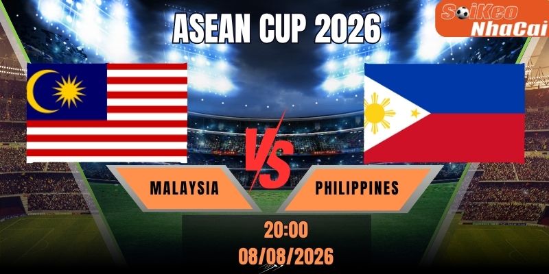 Soi kèo nhà cái Malaysia vs Philippines 20h00 ngày 08/08 – ASEAN Cup